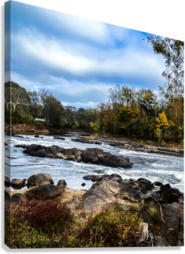 Roanoke Rapids Weldon Mill NC Canvas Print