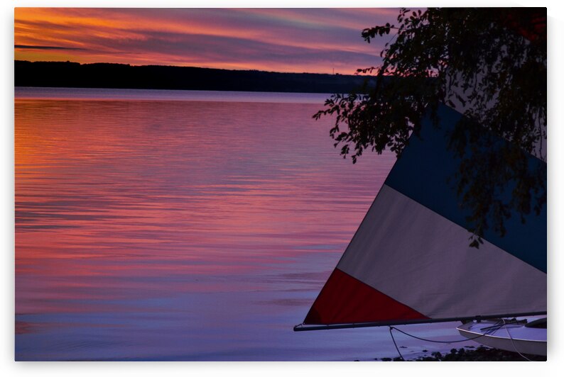 Seneca Lake Sunset by Craf TB