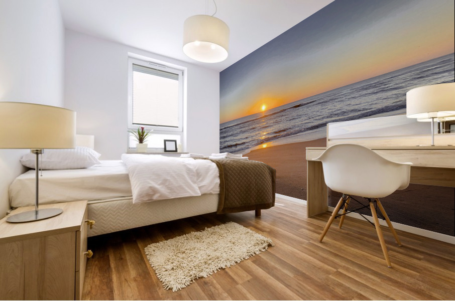 Outer Banks Sunrise Mural print