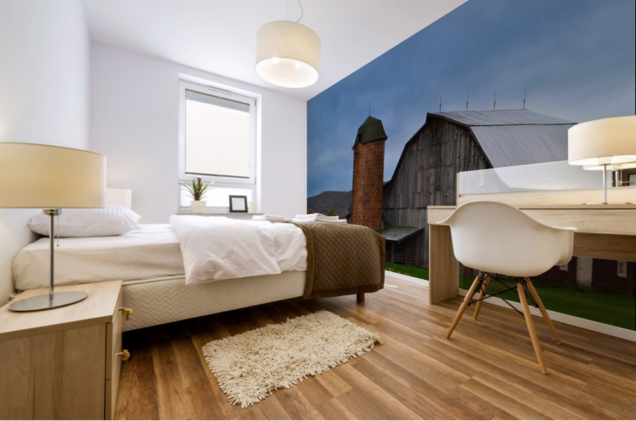 The Barn Mural print