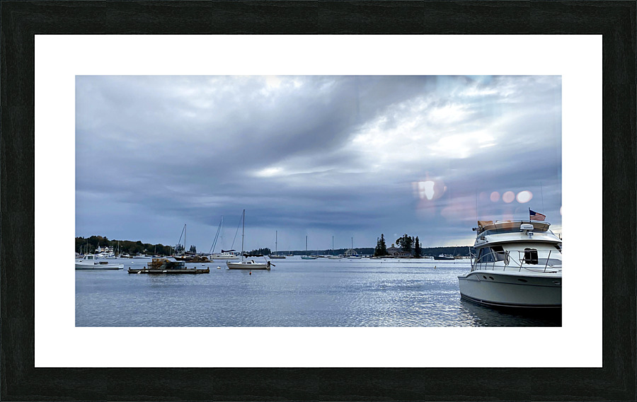 Booth Bay Harbor Picture Frame print