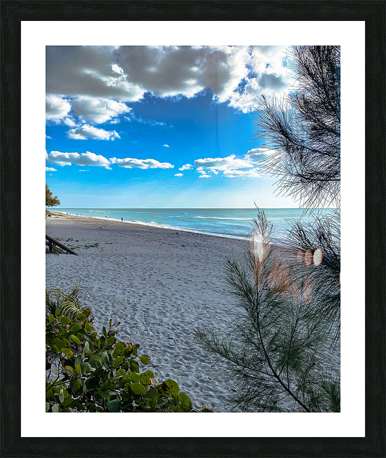 Manasota Key Picture Frame print