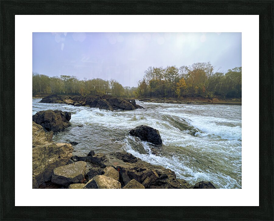 Roanoke Rapids Picture Frame print
