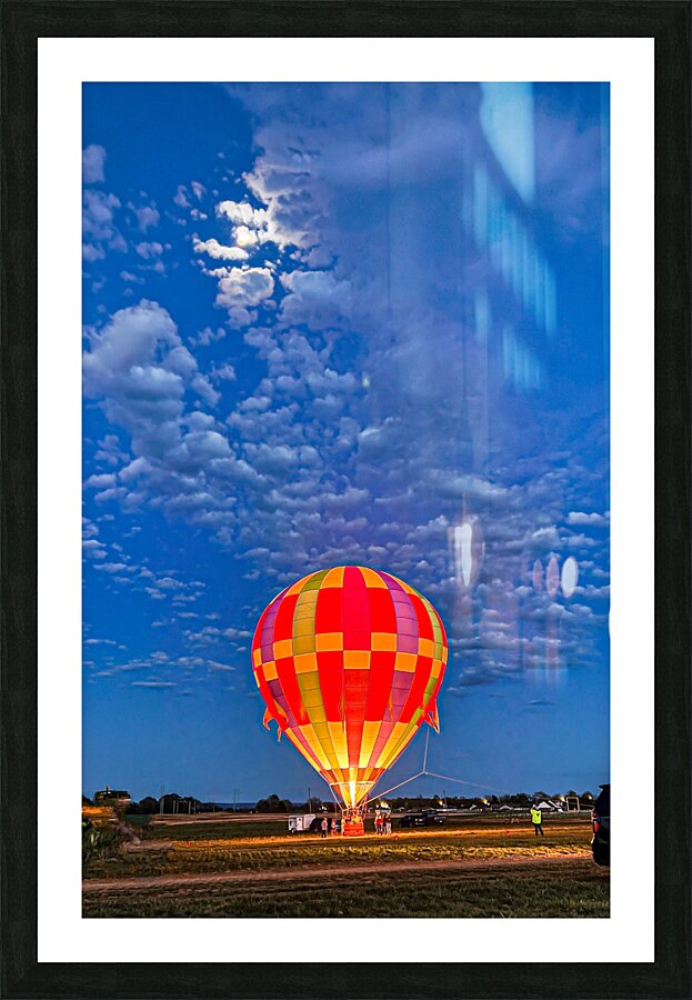 Sunset Flight Picture Frame print