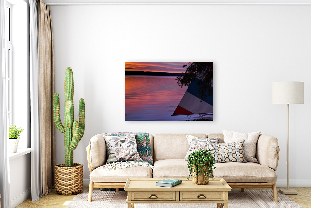 Seneca Lake Sunset Reproduction