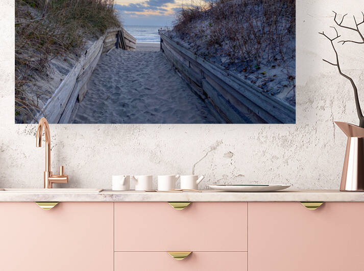 Sneak Peak at the Beach Reproduction