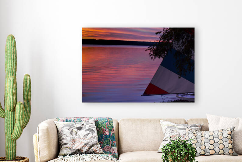 Seneca Lake Sunset by Craf TB