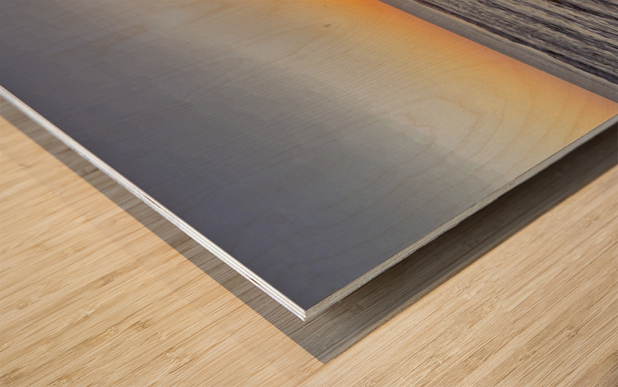 Outer Banks Sunrise Wood print