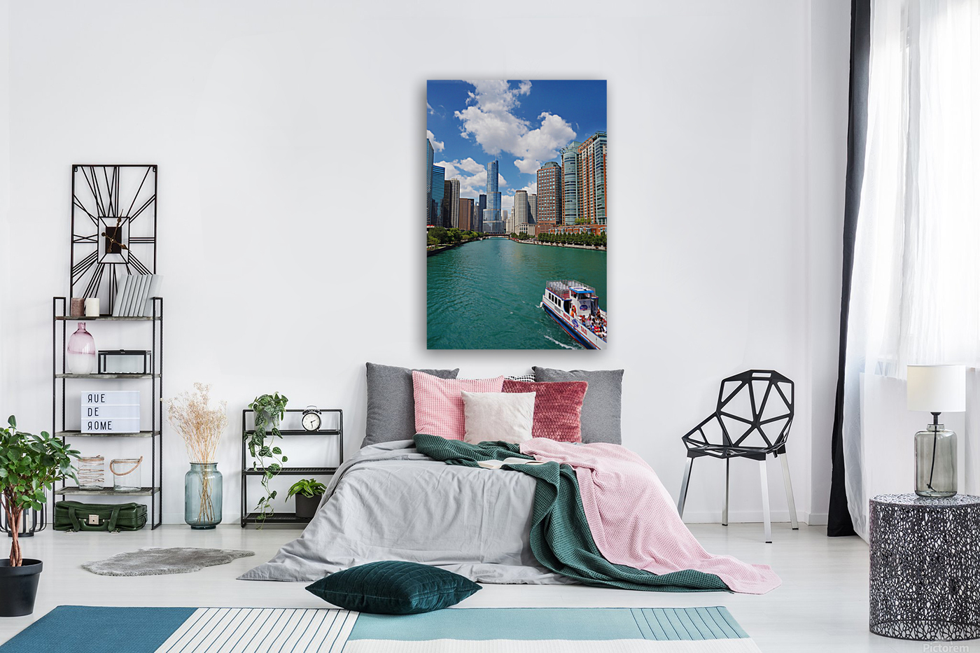 The Chicago River Reproduction