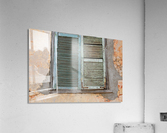 Old Broken Window M38737 Acrylic Print