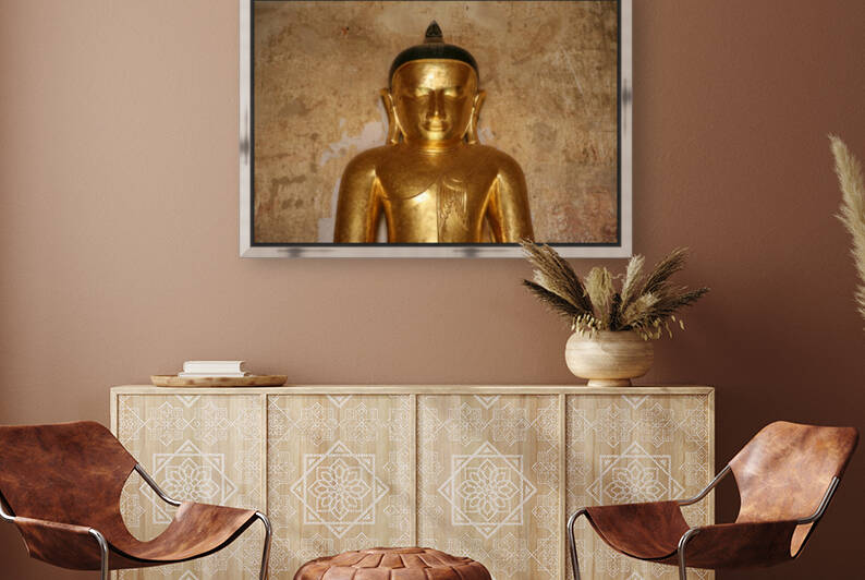 Golden Buddha - Myanmar 2183 by Move-Art