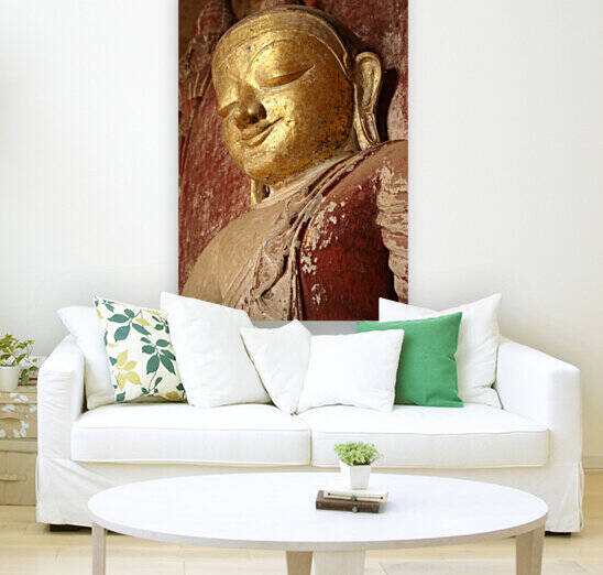 Golden Buddha Statue 2157 by Move-Art