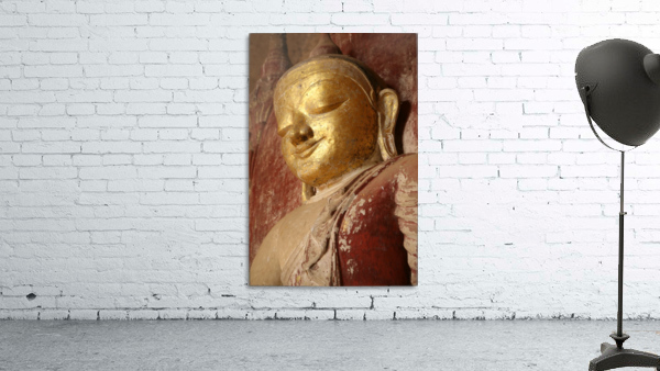 Golden Buddha Statue 2157 Wall Preview