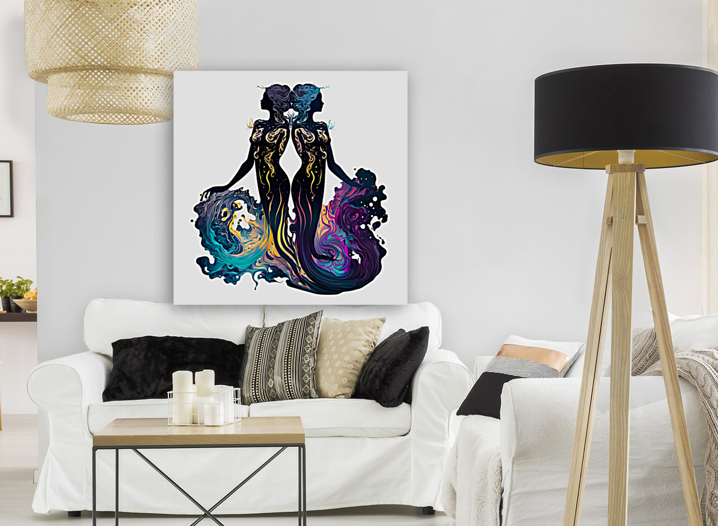 Gemini by AlchemicalArts Wall Art
