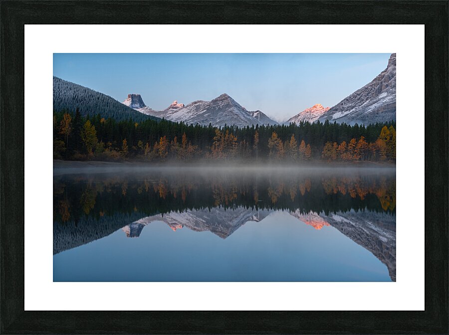 Kananaskis Sunrise - Canadian Rockies Picture Frame print