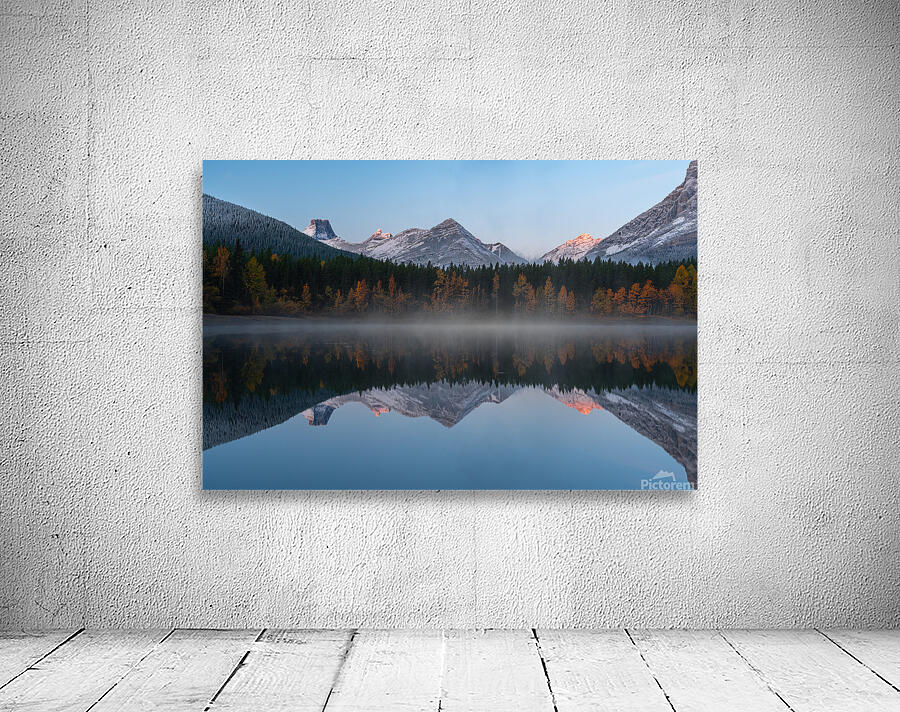 Kananaskis Sunrise - Canadian Rockies Wall Preview