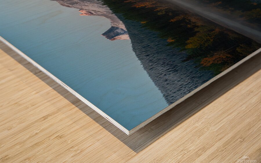 Kananaskis Sunrise - Canadian Rockies Wood print