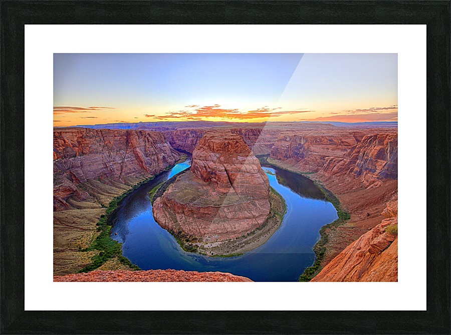 Horseshoe Bend Picture Frame print