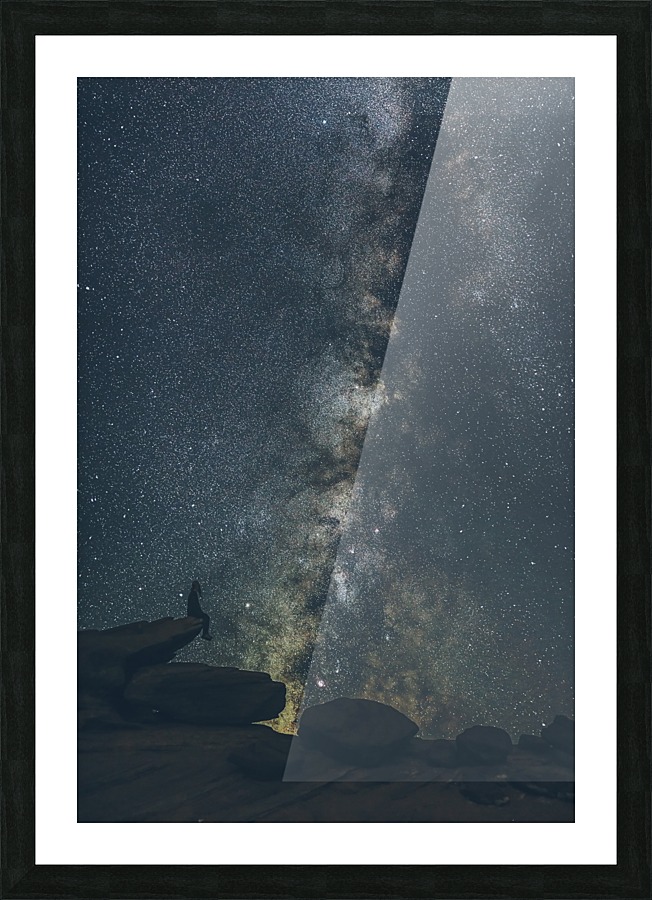 Milky Way Picture Frame print
