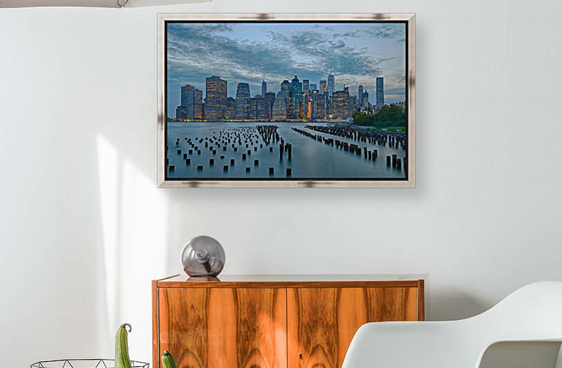 Manhattan in the evening by Cristian Grigore
