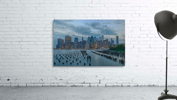 Manhattan in the evening Wall Preview