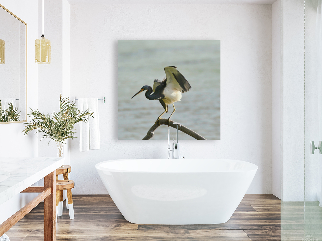 Blue Heron Reproduction