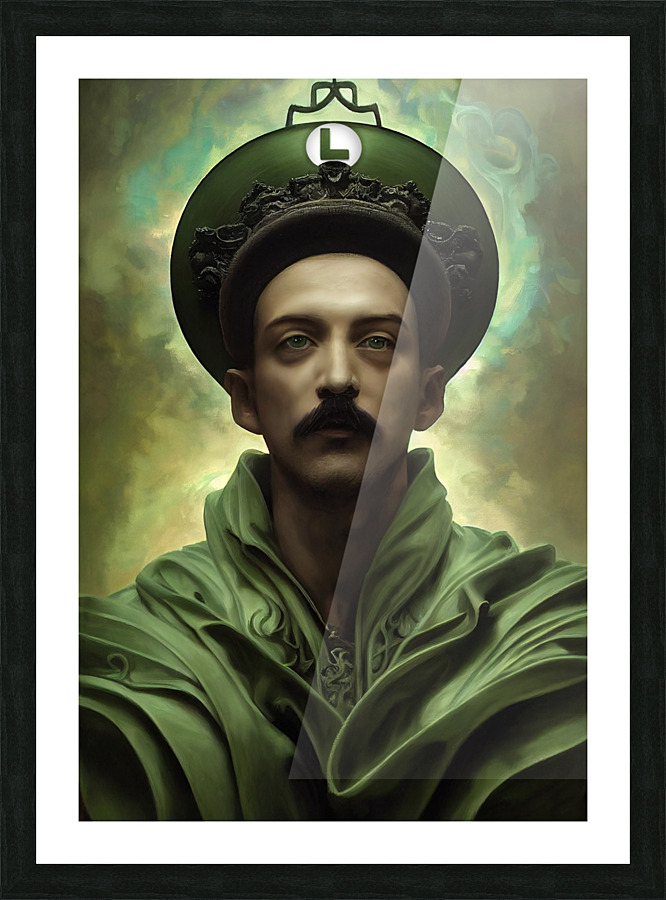 Renaissance Luigi  Picture Frame print