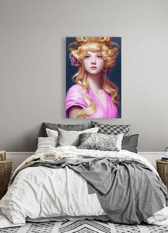 Renaissance Princess Peach  by The Ed Underground