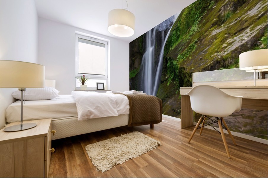 Weaving Falls Mural print