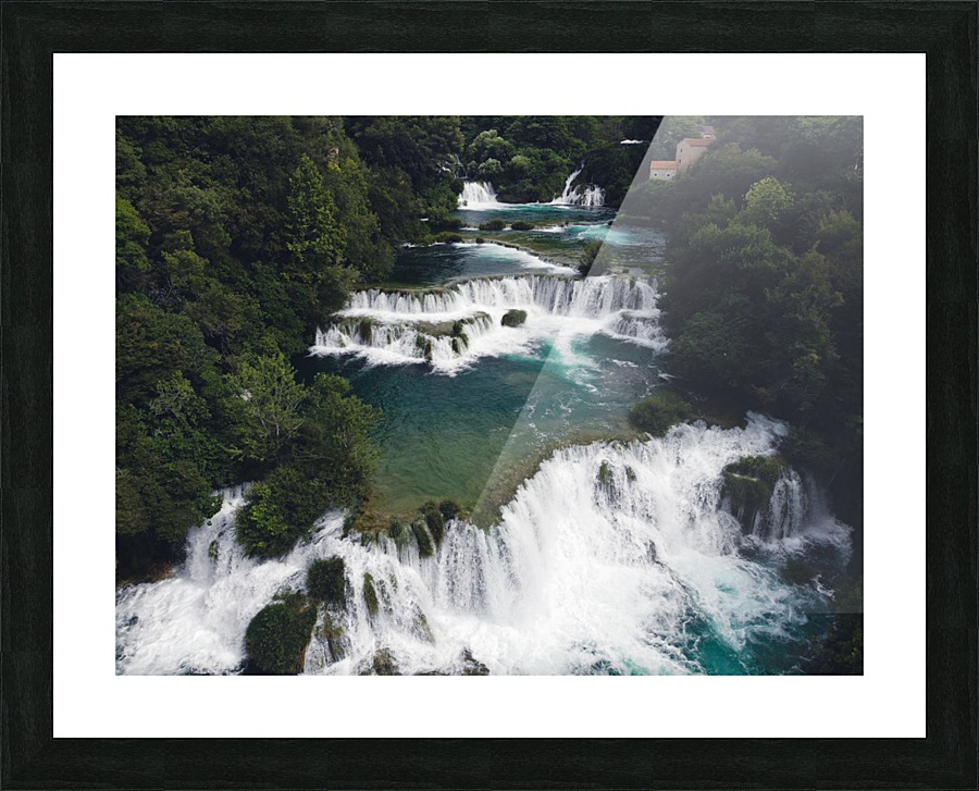  daylight falls Picture Frame print