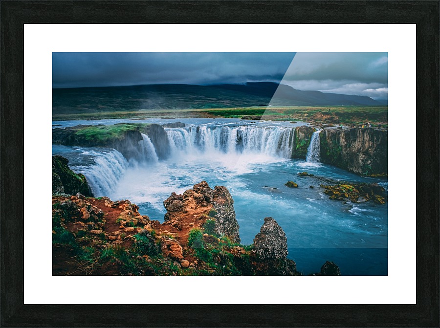 Iceland mist  Picture Frame print