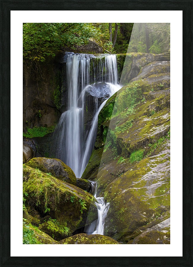 Weaving Falls Picture Frame print
