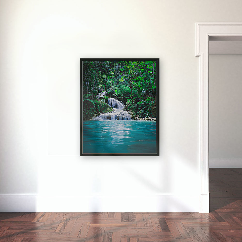 Waterfall lagoon Reproduction