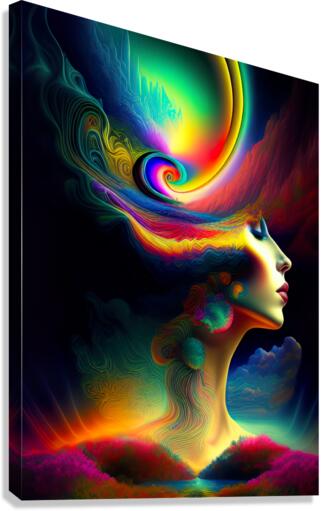 Cerebral Psychedelia Canvas Print