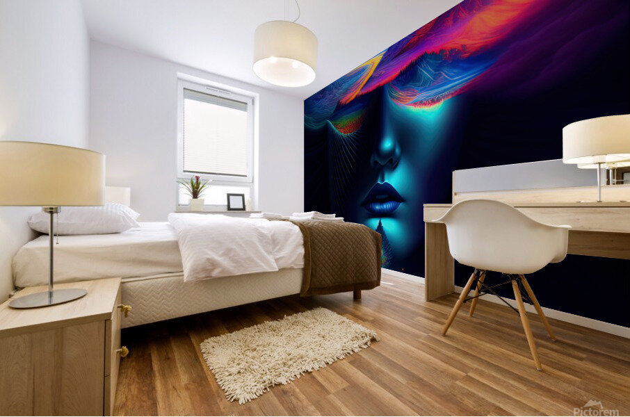 Psychedelia 05 Mural print
