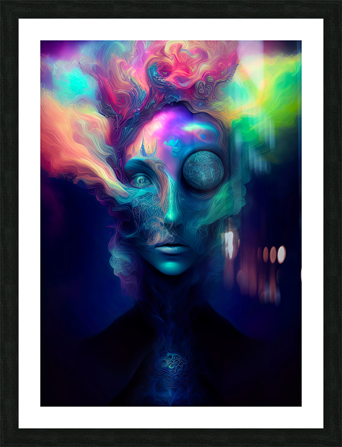 Occult Transformation Picture Frame print