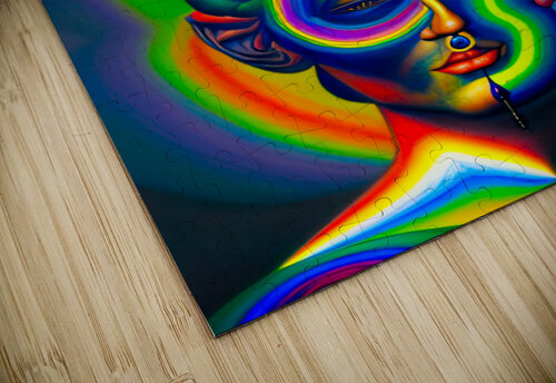Psychedelic Branchwork Haru Udu puzzle