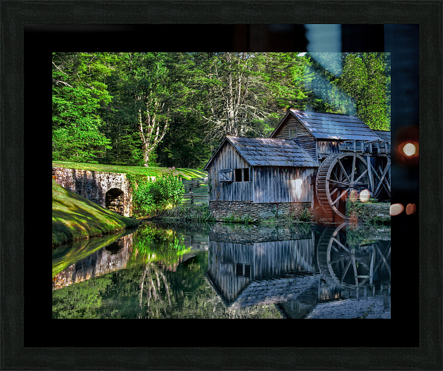 mabry mill 8932 Picture Frame print