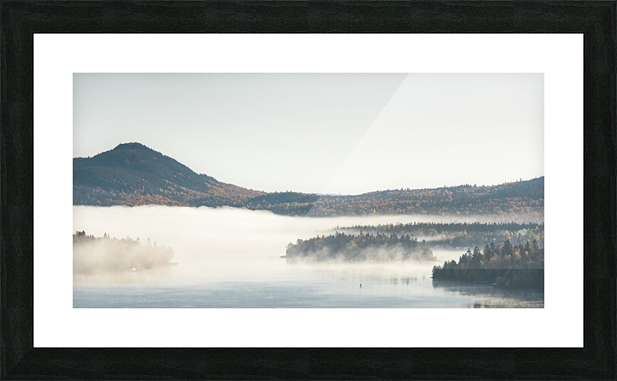 Brume matinale Picture Frame print