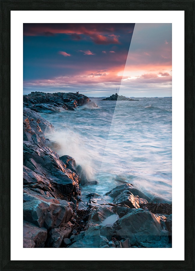 Tempete printaniere Picture Frame print