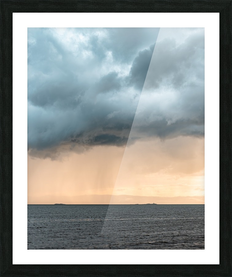 La tempete Picture Frame print