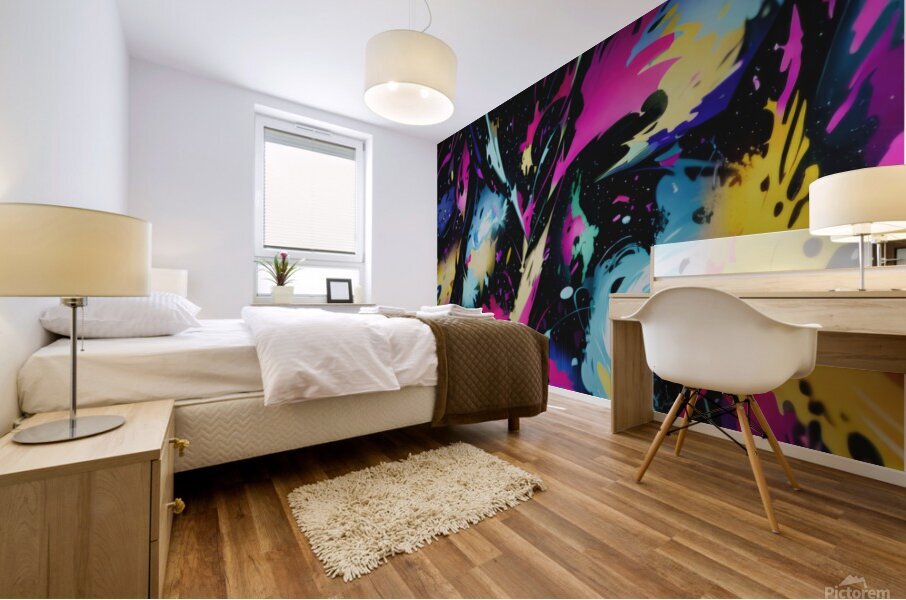 Expansion Of Everything Mural print