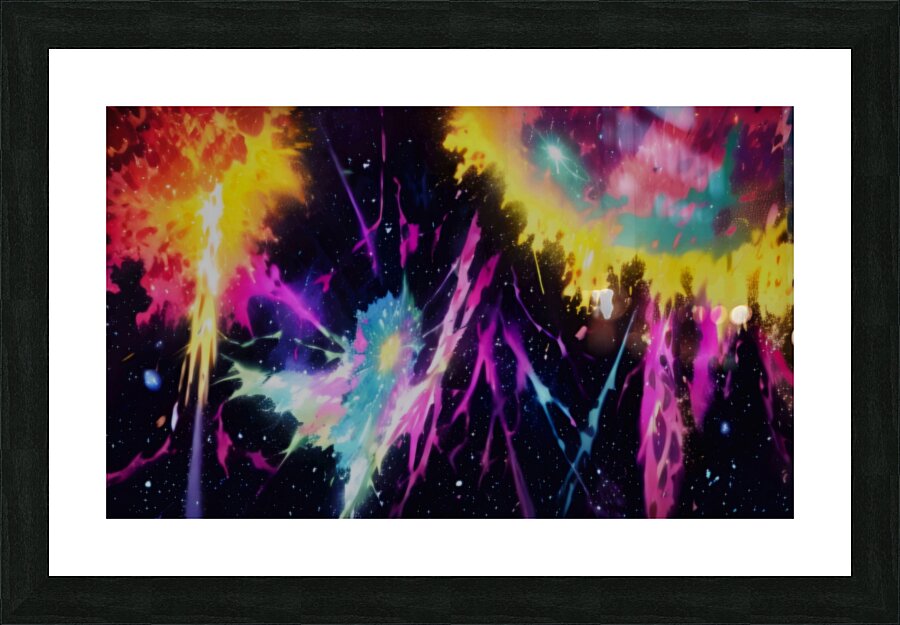 Vela Aquarii Picture Frame print