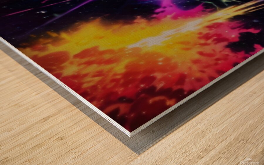 Vela Aquarii Wood print