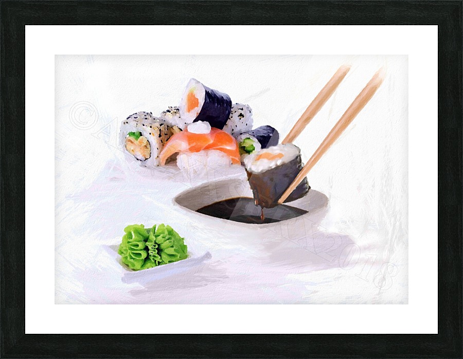 sushi 1 Picture Frame print
