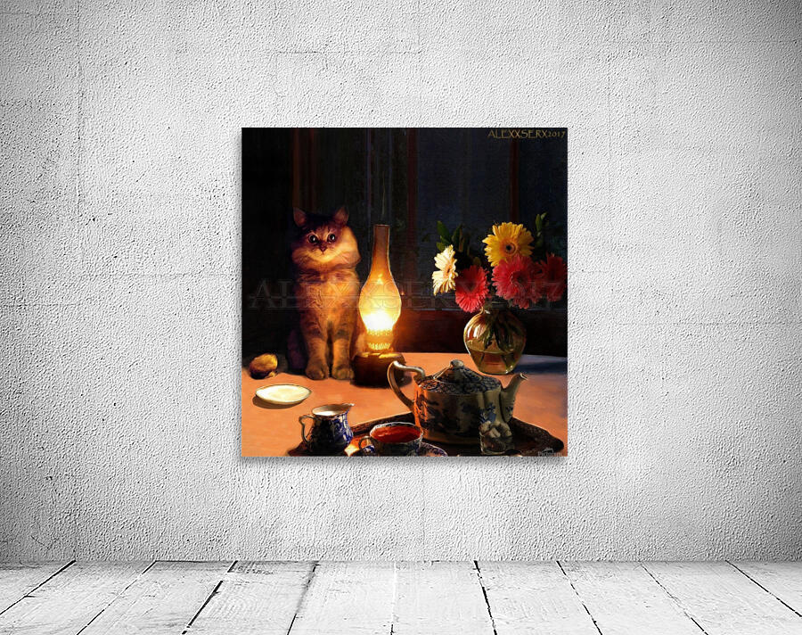 Portrait  Cat Vasja Wall Preview