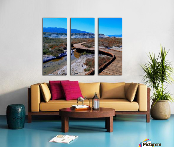 Death Valley National Park - Wooden Walkway by Marco Menezes Wall Art