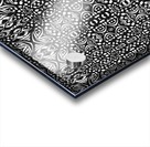Black & White Patterned Print Acrylic print