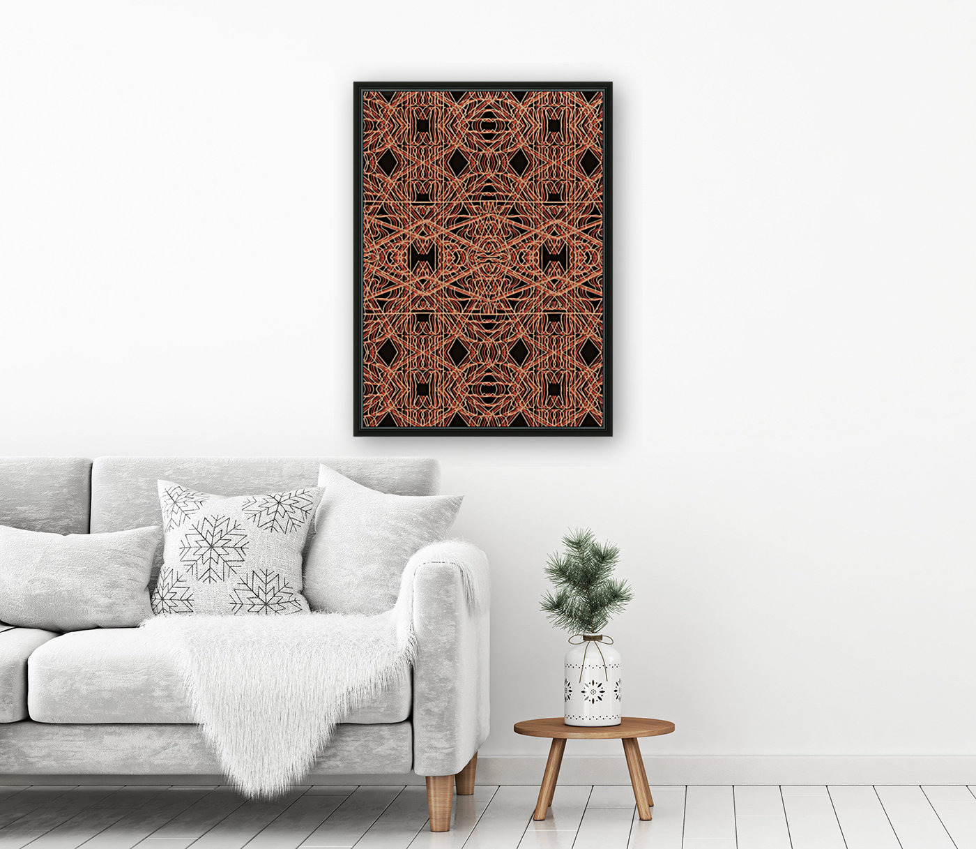 Patterned Print Reproduction