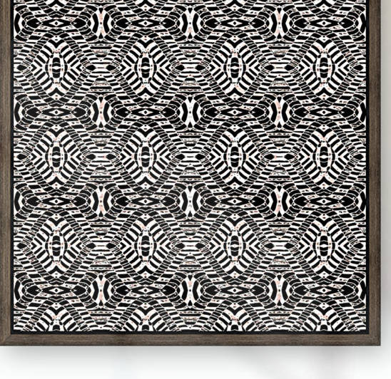  Patterned Print  Reproduction
